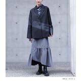 kOhAKU配色切替テーラードジャケット  | osharewalker | 詳細画像4 