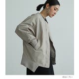 n'OrLABEL前ドレープショートブルゾン | osharewalker | 詳細画像13