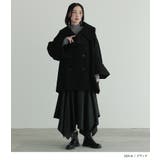 n'OrLABELビッグ袖ダブル前コート | osharewalker | 詳細画像2