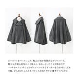 n'OrLABELビッグ袖ダブル前コート | osharewalker | 詳細画像3