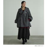 n'OrLABELビッグ袖ダブル前コート | osharewalker | 詳細画像8