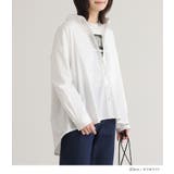 n'OrLABELバックボタンスリットシャツ | osharewalker | 詳細画像7 