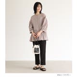 n'OrLABELボリュームスリーブティアードブラウス | osharewalker | 詳細画像12