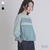 『somari imaginationレースデザインドロストカットソー』 | osharewalker | 詳細画像1 