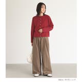 n'OrLABELポンチクルーネックカーディガン | osharewalker | 詳細画像5
