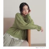 n'OrLABELモヘヤタッチシアーニット | osharewalker | 詳細画像7