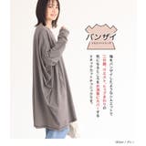 n'OrLABEL変形ドレープチュニックカットソー | osharewalker | 詳細画像2