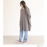 n'OrLABEL変形ドレープチュニックカットソー | osharewalker | 詳細画像14