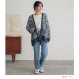 n'OrLABELVネックフェザーヤーンカーディガン | osharewalker | 詳細画像8