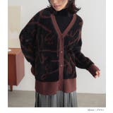 n'OrLABELVネックフェザーヤーンカーディガン | osharewalker | 詳細画像10