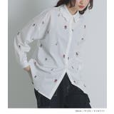somari imagination花柄刺繍シャツ | osharewalker | 詳細画像8 