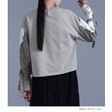 kOhAKU袖異素材スウェット | osharewalker | 詳細画像11 