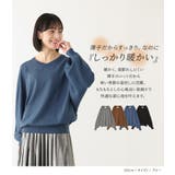 n'OrLABELハイゲージVネックドルマンニット | osharewalker | 詳細画像2