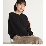 n'OrLABELハイゲージVネックドルマンニット | osharewalker | 詳細画像7