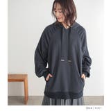 n'OrLABEL袖ギャザーフードスウェット | osharewalker | 詳細画像5 