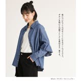 n'OrLABELデニムフリルブラウス | osharewalker | 詳細画像2 