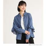 n'OrLABELデニムフリルブラウス | osharewalker | 詳細画像9 