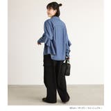 n'OrLABELデニムフリルブラウス | osharewalker | 詳細画像12 