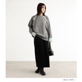 n'OrLABEL異素材カフス裏毛プルオーバー  | osharewalker | 詳細画像8 