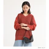 n'OrLABEL異素材切り替えニットプルオーバー | osharewalker | 詳細画像12