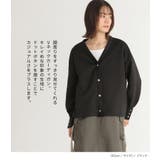 n'OrLABELVネックダンボールカーディガン | osharewalker | 詳細画像2 