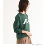 n'OrLABEL箔プリント裏毛スウェット | osharewalker | 詳細画像15 