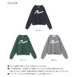 n'OrLABEL箔プリント裏毛スウェット | osharewalker | 詳細画像19 