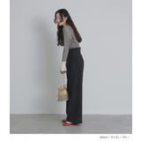 somari imagination配色畔編みニット | osharewalker | 詳細画像11
