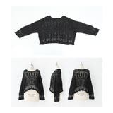 n'OrLABEL透かし柄編みニット | osharewalker | 詳細画像14 