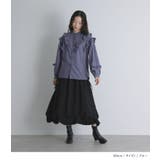 somari imaginationストライプフリルブラウス | osharewalker | 詳細画像9 