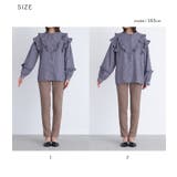 somari imaginationストライプフリルブラウス | osharewalker | 詳細画像17 