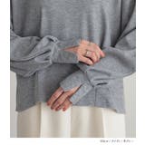 n'OrLABELカフススリット微起毛カットソー | osharewalker | 詳細画像17