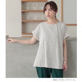 n'OrLABELストライプサッカーぺブラムカットソー | osharewalker | 詳細画像14 