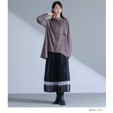 kOhAKUレイヤード風アシンメトリーシャツ | osharewalker | 詳細画像7 