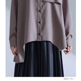 kOhAKUレイヤード風アシンメトリーシャツ | osharewalker | 詳細画像15 