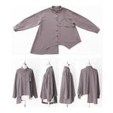 kOhAKUレイヤード風アシンメトリーシャツ | osharewalker | 詳細画像16 