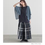 n'OrLABEL異素材ケープスリーブカットソー | osharewalker | 詳細画像9