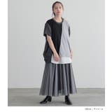 n'OrLABEL３配色ドルマンカットソー | osharewalker | 詳細画像5 