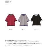 n'OrLABEL3配色5分袖ニット | osharewalker | 詳細画像19