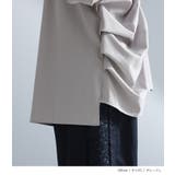 kOhAKU2wayスリーブドレープシャツ | osharewalker | 詳細画像15 