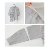 kOhAKU2wayスリーブドレープシャツ | osharewalker | 詳細画像17 