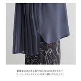 n'OrLABELバックプリーツインナー付きブラウス | osharewalker | 詳細画像5 