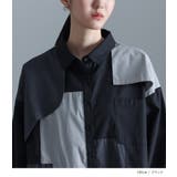 kOhAKU配色パッチワークシャツ | osharewalker | 詳細画像12 