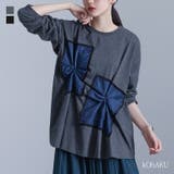 kOhAKUチェックタックカットソー | osharewalker | 詳細画像1