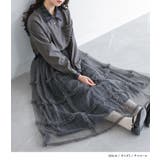 somari imaginationレイヤード風フリルチェックシャツ | osharewalker | 詳細画像5 
