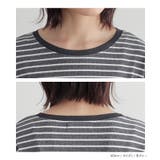 n'OrLABEL異素材ボーダーレイヤードカットソー | osharewalker | 詳細画像16 