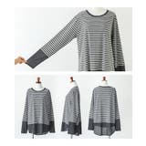 n'OrLABEL異素材ボーダーレイヤードカットソー | osharewalker | 詳細画像18 