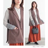 n'OrLABEL配色メロウワイドリブカットソー | osharewalker | 詳細画像13 