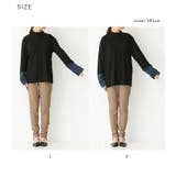 n'OrLABEL配色メロウワイドリブカットソー | osharewalker | 詳細画像20 