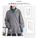 n'OrLABELジャカード切替ボトルネックカットソー | osharewalker | 詳細画像4 